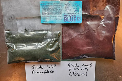 Azul de Metileno al 1% (Grado Farmacéutico) Sagrada Microdosis