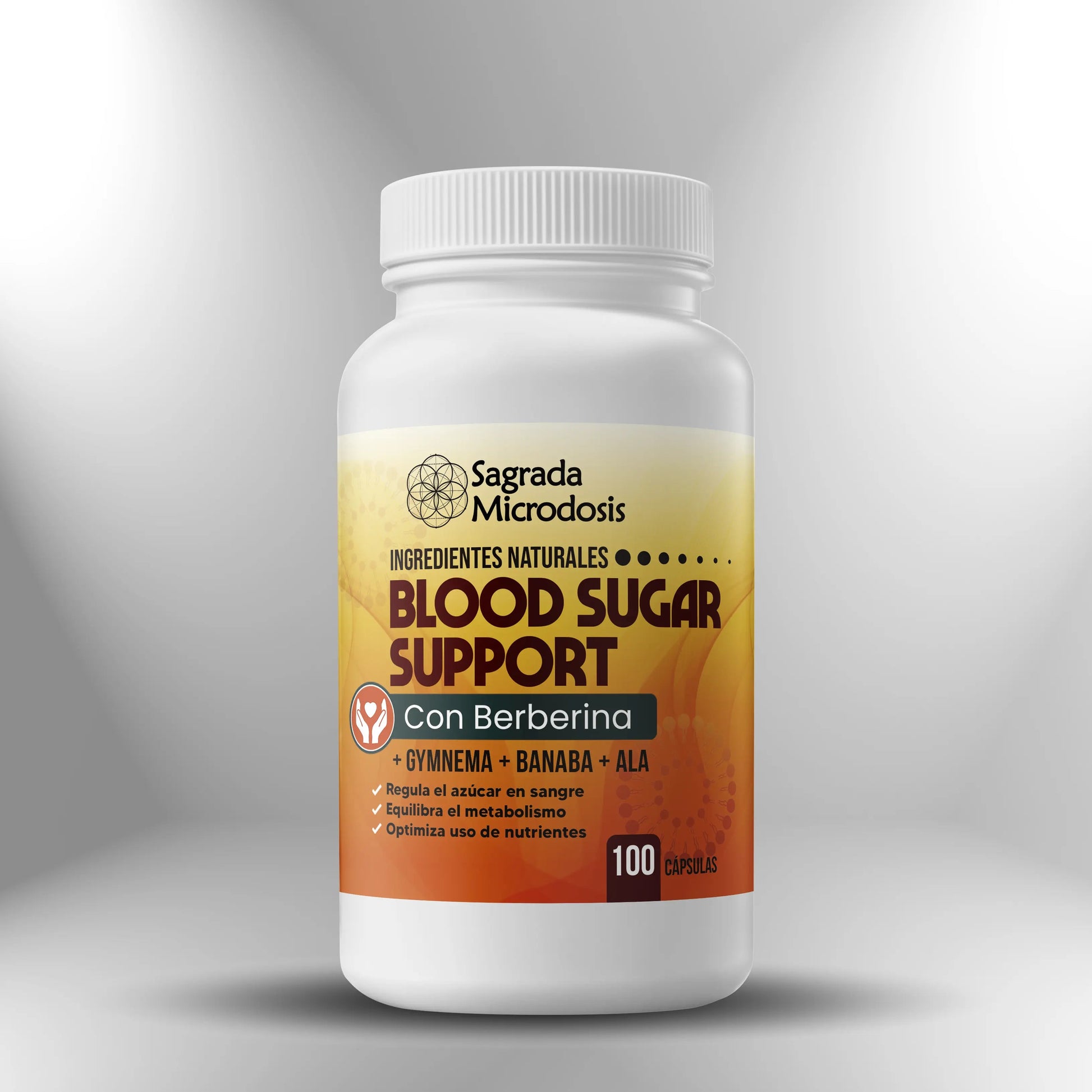Blood Sugar Support: Regula Azúcar en la sangre Sagrada Microdosis