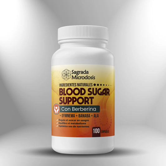 Blood Sugar Support: Regula Azúcar en la sangre Sagrada Microdosis