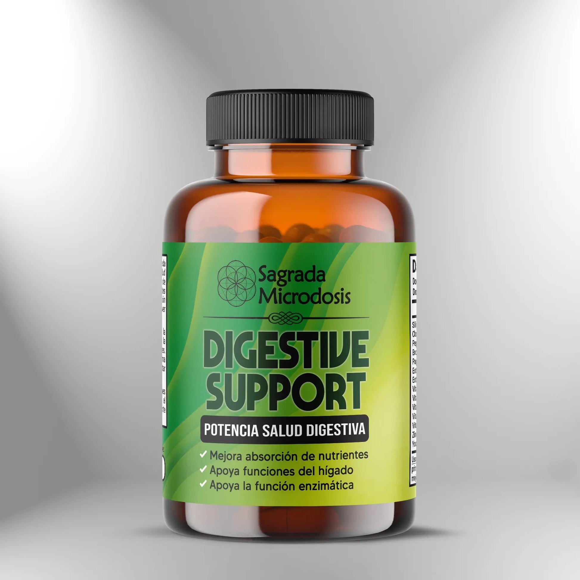 Digestive Support: Apoyo para la Digestión Sagrada Microdosis
