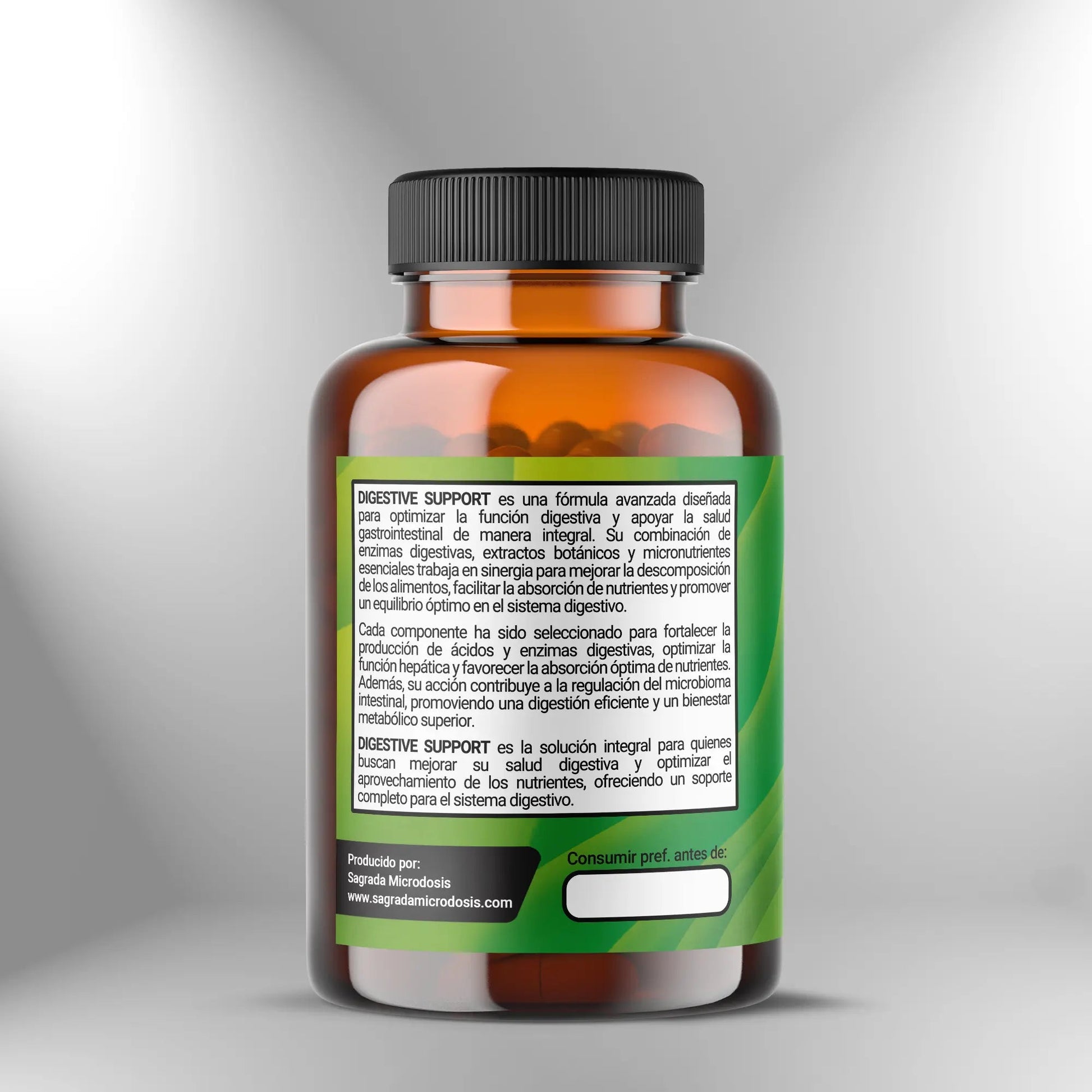 Digestive Support: Apoyo para la Digestión Sagrada Microdosis