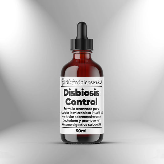 Disbiosis Control (restaura equilibrio microbiano) - 50ml Nootrópicos Perú
