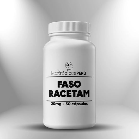 Fasoracetam 20mg - 50 Cápsulas Nootrópicos Perú