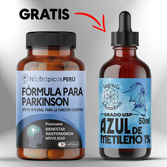 Fórmula para Parkinson - 90 cápsulas Nootrópicos Perú