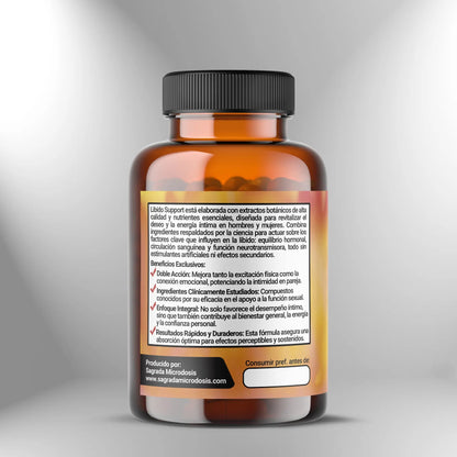 Libido Support: Apoyo para deseo sexual Sagrada Microdosis