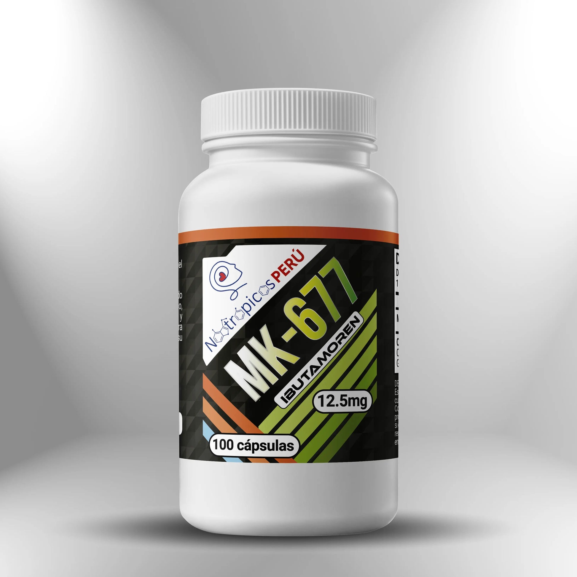 MK-677 Ibutamoren 10mg - 2 presentaciones Nootrópicos Perú