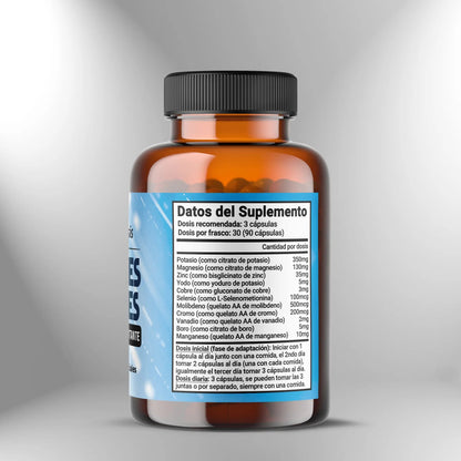 Minerales Esenciales (Suplemento más importante) - 90 cápsulas Sagrada Microdosis