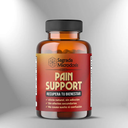 Pain Support (Palmitoiletanolamida): Apoyo para dolor crónico  500mg - 90 cápsulas Sagrada Microdosis