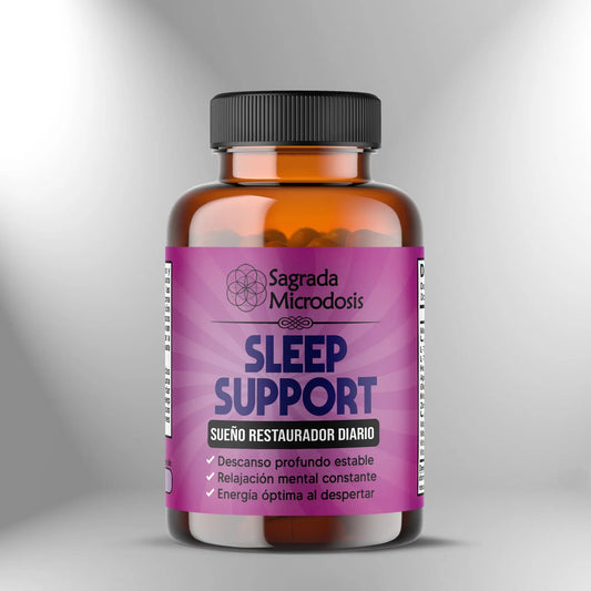 Sleep Support: Apoyo para Dormir (sin melatonina) Sagrada Microdosis