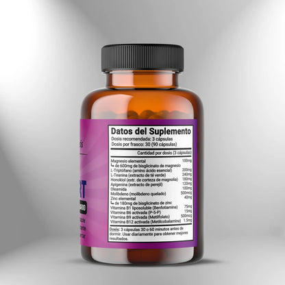 Sleep Support: Apoyo para Dormir (sin melatonina) Sagrada Microdosis