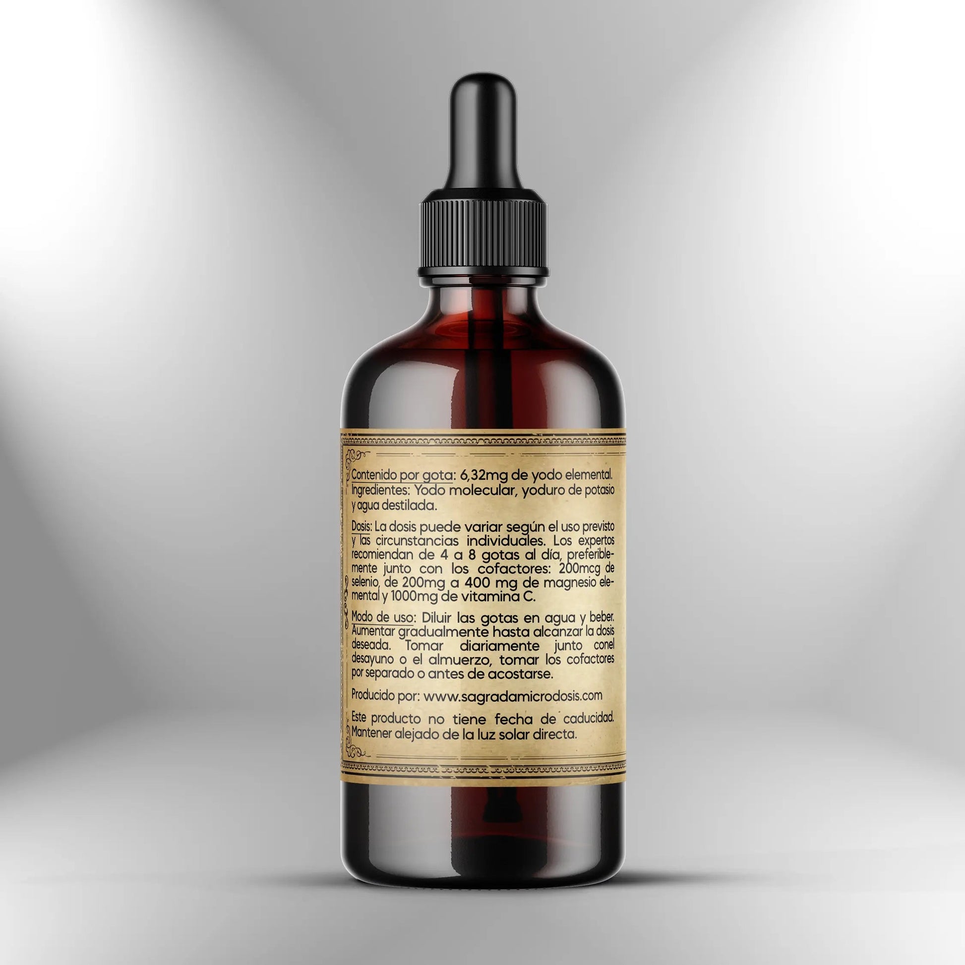 Solución de Lugol 5% (Yodo) Nootrópicos Perú